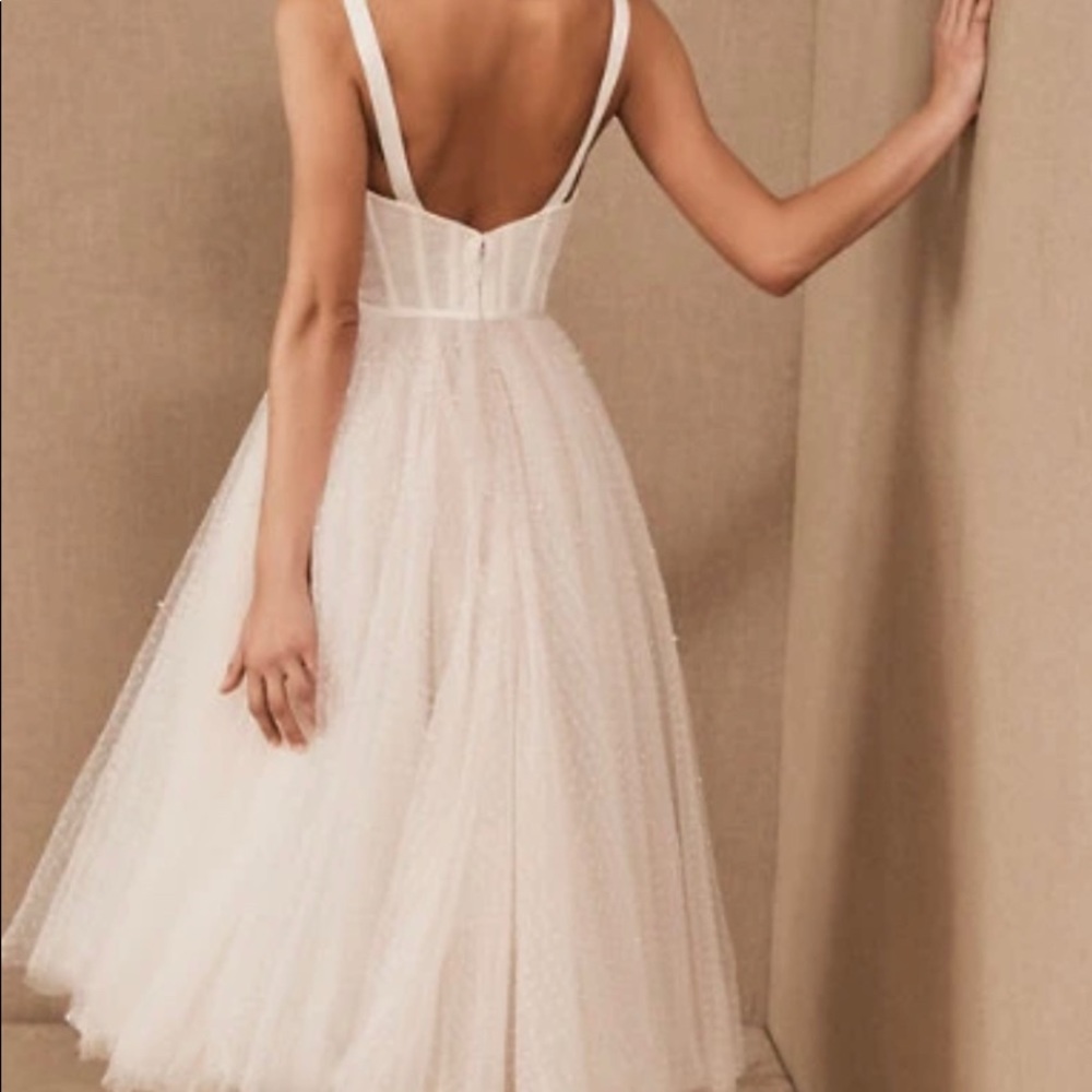 Reposhing BLDN WATTERS Lynette Gown Tea Length
